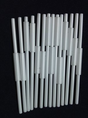 Yttrium stabilisierte weißes 1300HV Zirkoniumdioxid keramische Rod poröser keramischer Rod