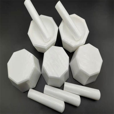 Verschmutzungs-freier Zirkoniumdioxid-keramischer Mörser-hohe Härte